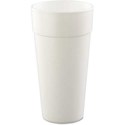 Cups Drinking Cup Dart® 8 oz. White Styrofoam Disposable Dart 8J8 (25/SL 40SL/CS) by Bunzl Distribution Midcentral, Inc.  ID 12500220